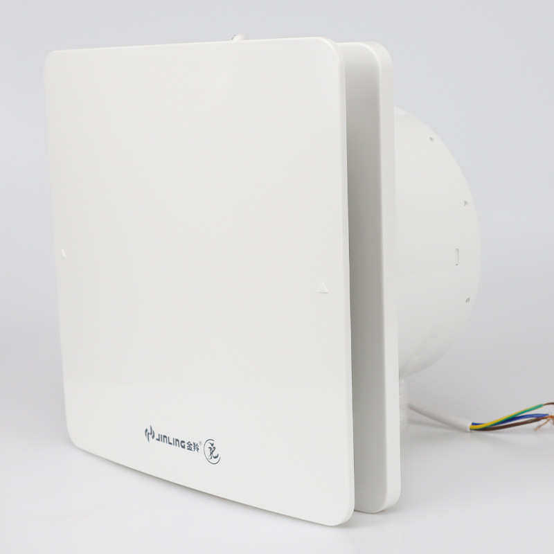 金羚排气扇卫生间4/6/8寸变频换气扇玻璃窗式厨房排风扇双层面板