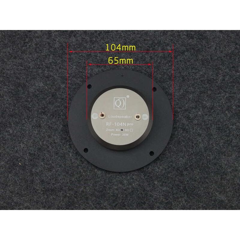 4寸高音喇叭 四寸高音铝面板高灵敏度 发烧高音 发泡膜 外径104 Q