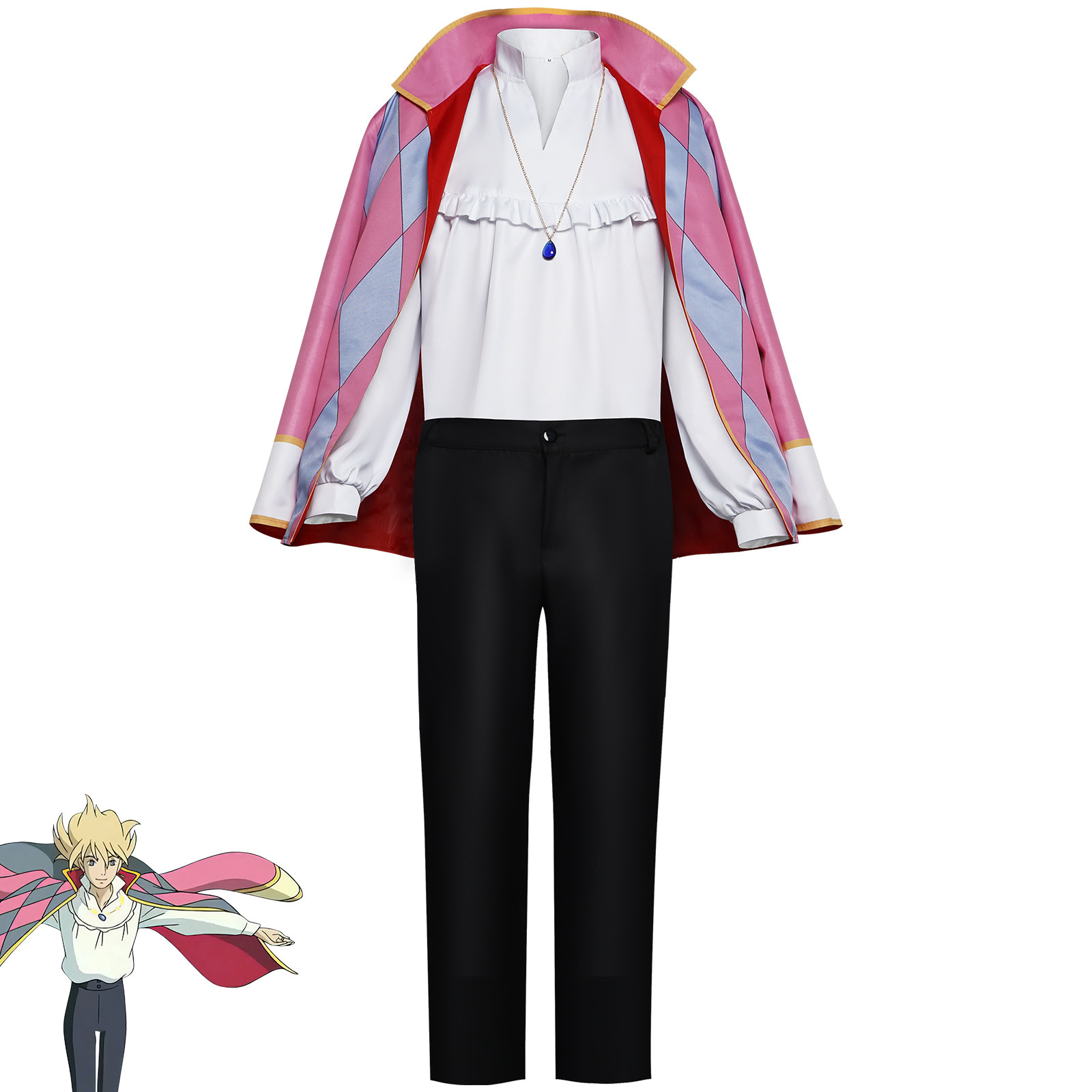 哈尔的移动城堡cos服装万圣节哈尔cosplay二次元动漫角色舞台服饰