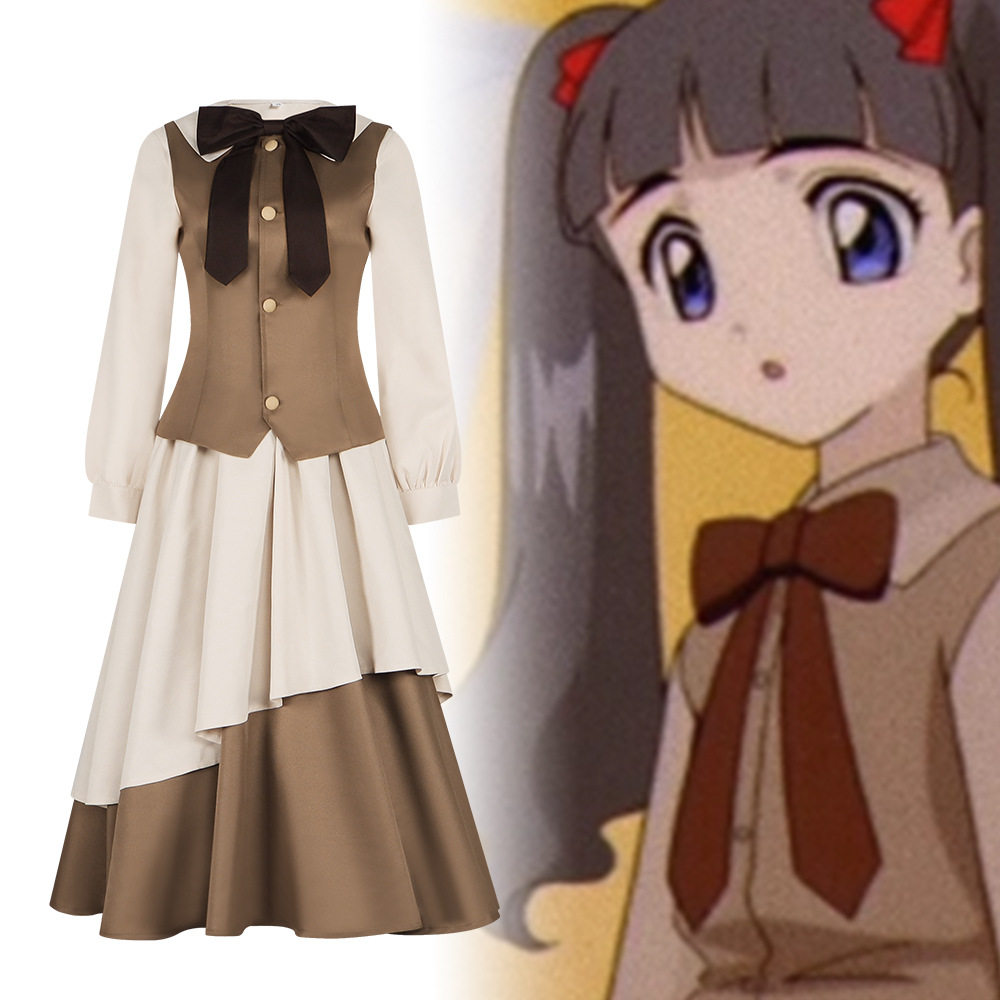 魔卡少女樱cos服大道寺知世 百变小樱动漫连衣裙cosplay服游戏服