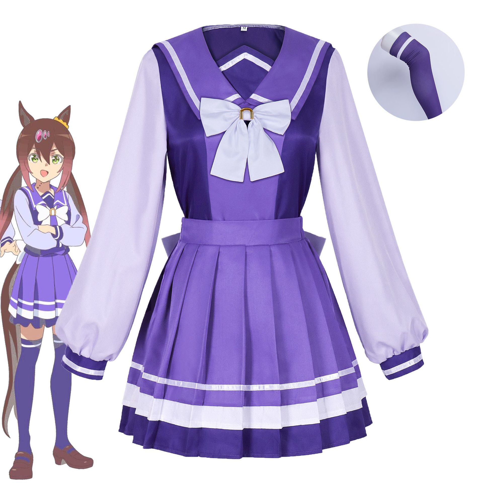 赛马娘PrettyDerby目白麦昆cos特雷森学园制服cosplay女校服装
