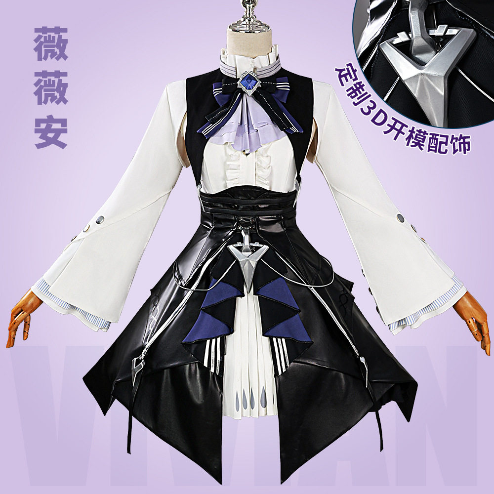 绝区零薇薇安cos服VIVIAN吸血鬼少女cosplay女装二次元游戏动漫服