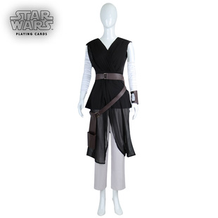 伊萌星球大战8后的绝地武士雷伊同款cosplay服装