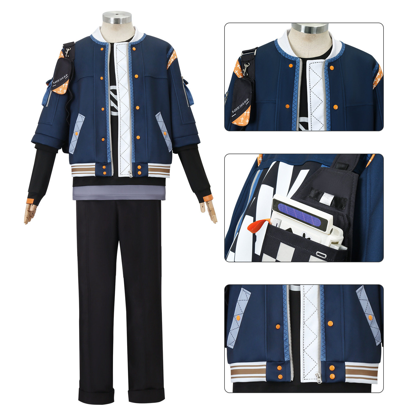 漫路人绝区零cosplay服绳匠铃哲服装cos服妮可cos服二次元动漫图片