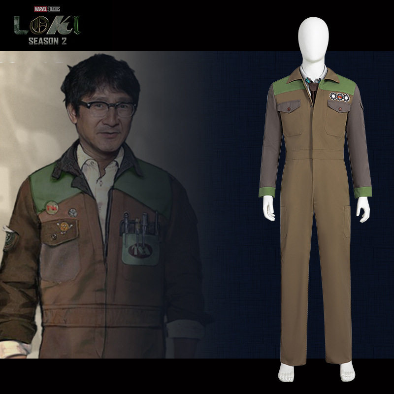 点雅漫威美剧洛基2cos服loki时间管理局TVA制服同款连体衣男c服