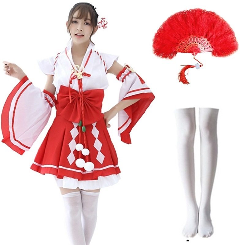 2023外贸出口女装日韩爆款大乔和服COS服成人女装极乐净土演出服