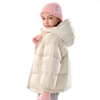 女童羽绒服轻薄款加绒保暖