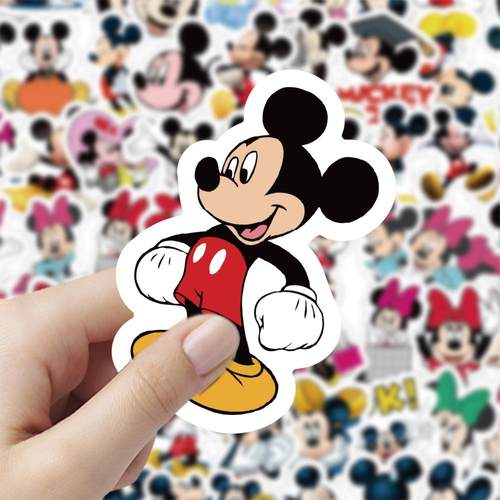 米奇米妮贴纸迪士尼卡通可爱