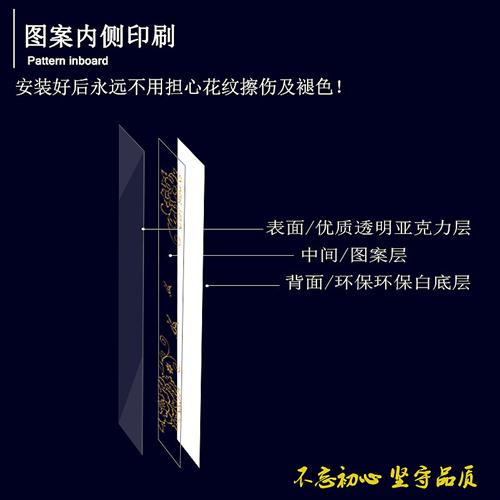 环保亚克力护墙角客厅防撞墙边线免打孔阳角线透明装饰瓷砖保护条