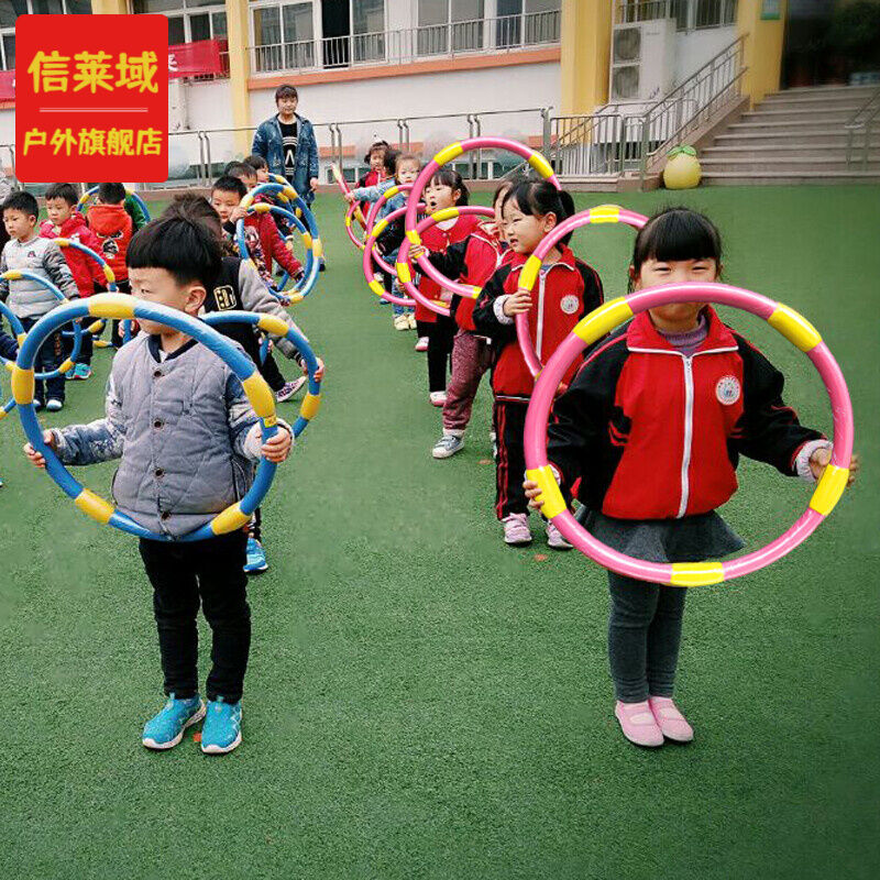 儿童呼啦圈3岁幼儿园小孩呼啦圈儿童女小学生幼儿园专用小号海绵