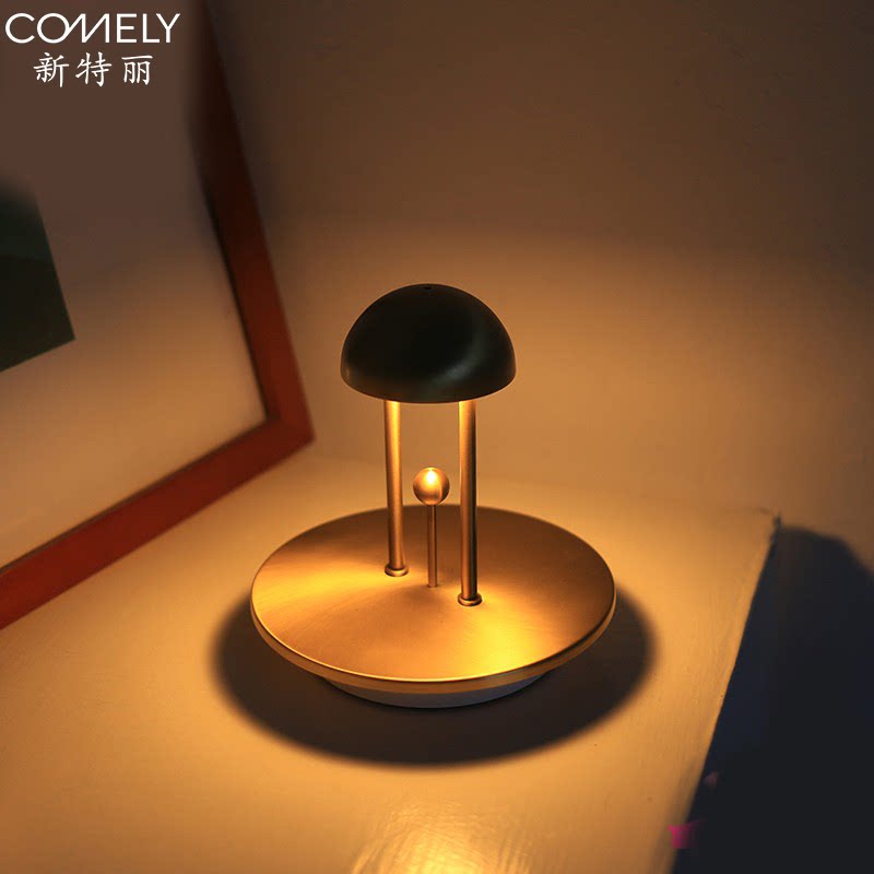新特丽台灯卧室ins少女床头助眠小夜灯温馨氛围创意母亲节日礼品