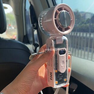 超强力迷你手持小风扇半导体制冷挂脖电风扇户外便携随身降温神器