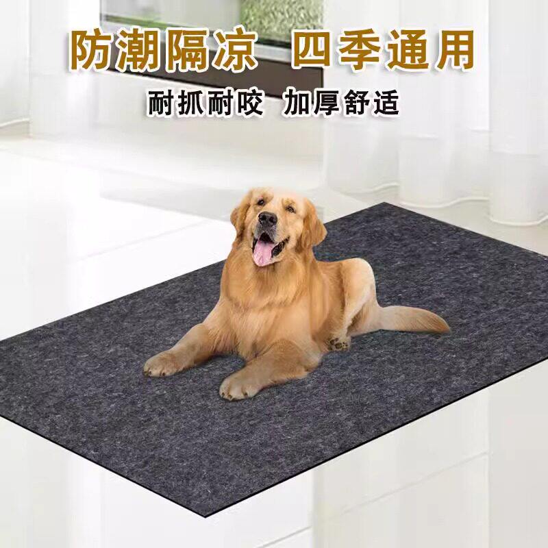 狗垫子防撕咬宠物地垫睡觉用狗窝四季通用大型犬防滑防水狗笼垫板