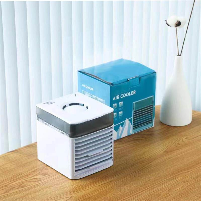 正宗跨境迷你办公室空调扇二代便捷家用桌面冷风扇小型喷雾usb冷