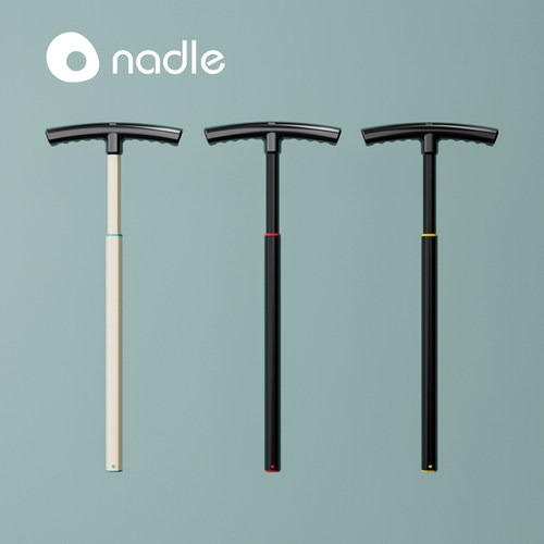 纳豆nadle儿童自行车推杆