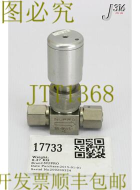 供应17733 NUPRO 高阀门阀门 SS-BNV51-C