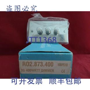 供应HERITA BRASS R02873400 3GANG 400W 抛光铬白色