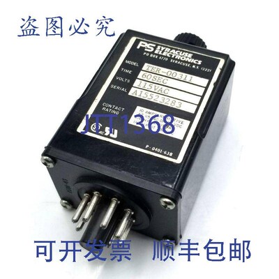 原装供应Syracuse Electronics TER-00311 延时继电器 60 秒 115