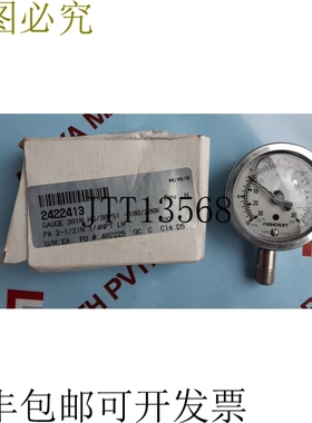 原装供应Ashcroft 63-1008-SL-02L-V/30/KP 工业 Duralife 仪表 6