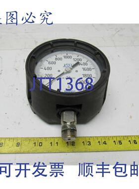 供应Waika23X34压力表0-2000PSI12英寸NPT连接DIMENSION4-12英寸
