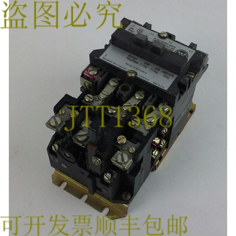 原装供应Westinghouse 电机启动器 A200M1CACM - 尺寸 1 - 27 安