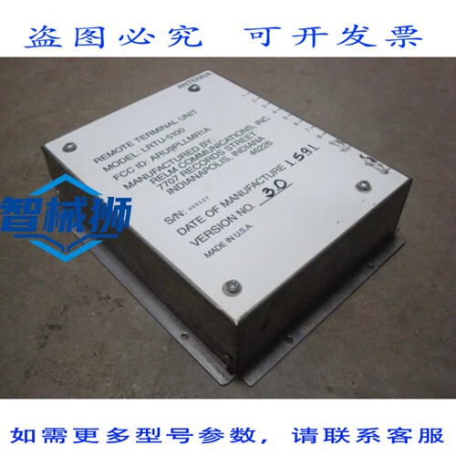 原装供应 RELM COMMUNICATIONS INC. LRTU-5100 远程终端单元 3.0