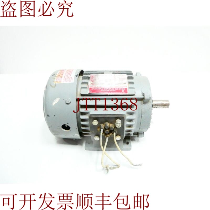 原装供应Ge 1F3025N 交流电机 143t 3ph 3/4hp 1150rpm 575v-ac