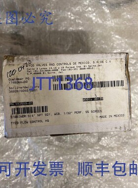 原装供应Yarway 942599-01 STAHL螺纹过滤器 3/4 英寸 Npt