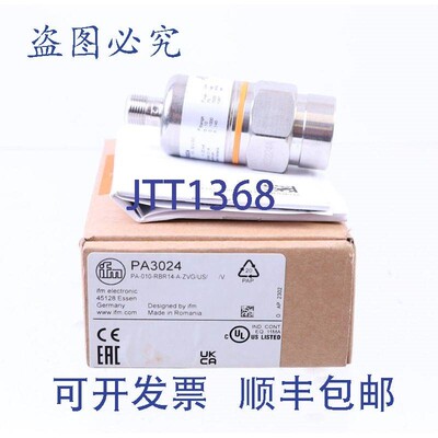 原装供应IFM PA3024 PA-010-RBR14-A-ZVG/US/V !新的 !