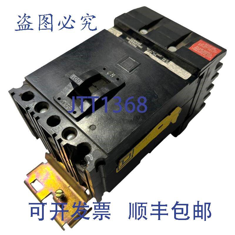 原装供应Square D FA32100 塑壳断路器 100A 3 极 240 VAC I-Line