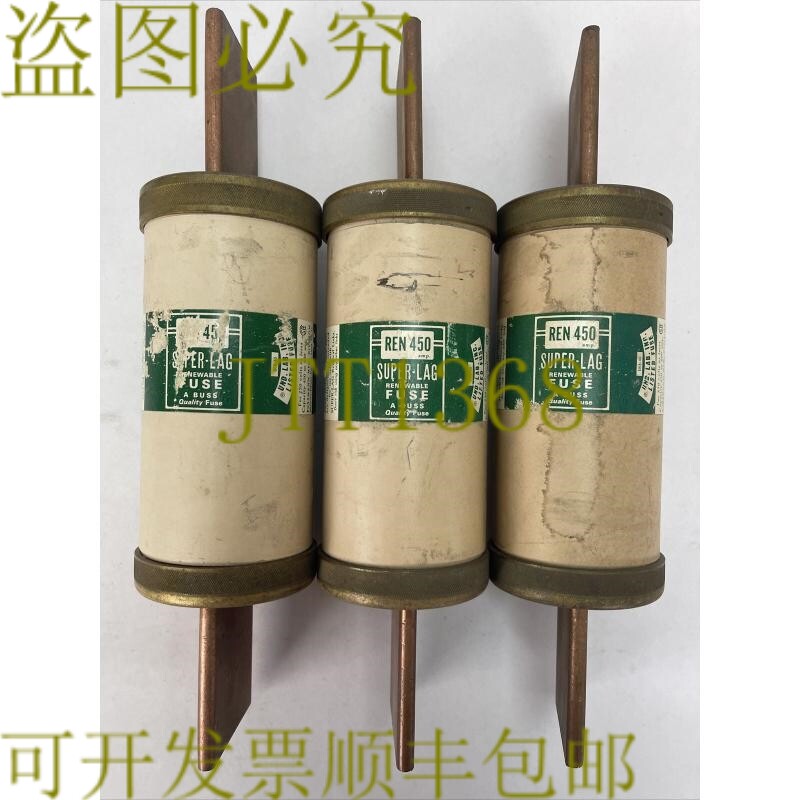 原装供应BUSSMANN REN450 BUSS SUPER-LAG 可再生保险丝 450AMP 2