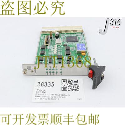 供应28335应用材料PCB四路联盟Scom Cpci BdAS00800-08