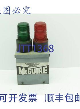 供应McGuire 码头控制器指示灯盒 绿色 启动停止 110V 6x6x4 英寸