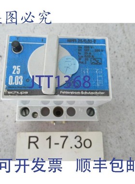 原装供应Schupa NPFI 器 25/0.03-2