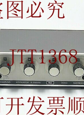原装供应0-200MHZ D2053  S44034-D0253-B102
