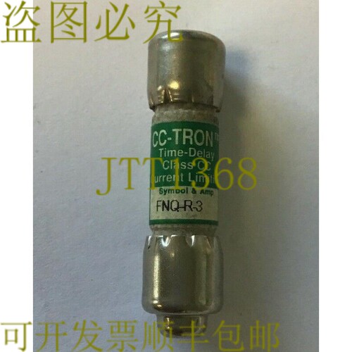 原装供应BUSMANN FNQ-R-3 延时保险丝 CC-TRON CLASS CC 600VLOTO
