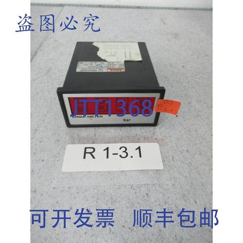 原装供应Erma Electronic U355 No. 1043 10V =250 Bar 数字显示