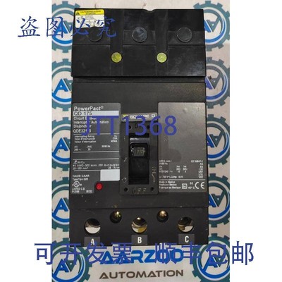 原装供应Square D QDE32175 Powerpact 断路器 3P 175A