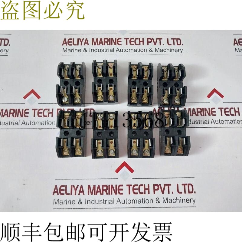 原装供应大量 8 个 Bussmann 2808 保险丝座 30a 600v