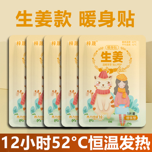 暖宝宝暖贴保暖贴学生女生用发热贴艾草暖身贴益母草发热持久贴