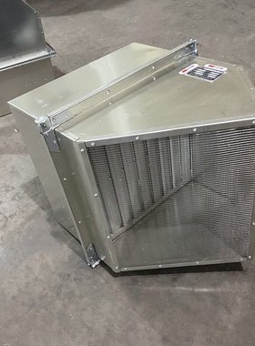 2800风量边墙排风机 静压45pa 功率125W 低噪音带防雨弯头