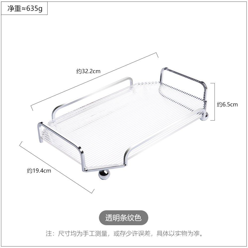 亚克力水杯杂物收纳盘水果咖啡托盘化妆品置物架玄关钥匙收纳盒,家居饰品,香薰托盘,淘宝优惠券,粉丝福利购,淘宝优惠卷