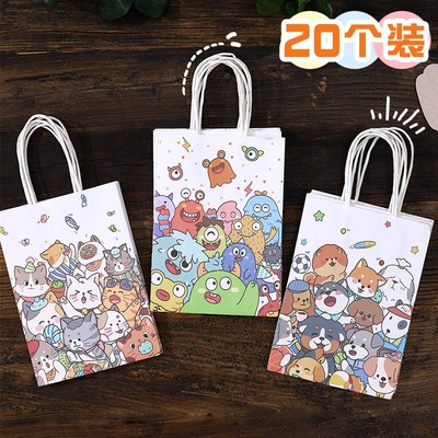 速发六一儿童节礼品袋幼袋礼包装儿生日伴手园手提袋子小号礼物袋