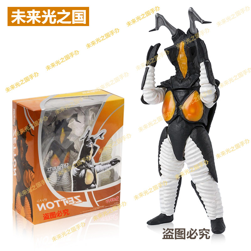 WD魂限定 SHF芝顿 杰顿 宇宙恐龙怪兽 雷欧奥特曼 超可动玩具手办图片