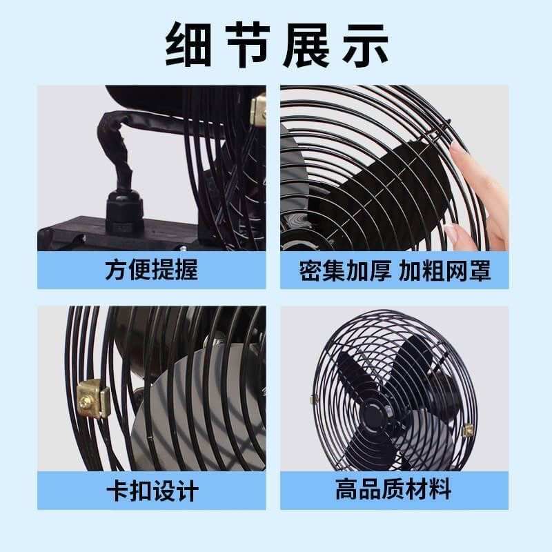 锂电电风扇无线超长续航家t用户外露营钓鱼专用便携式充电降温神