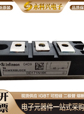 英飞凌可控硅二极管DD171N18K/16K/14K/12K/08K进口模块全新现货