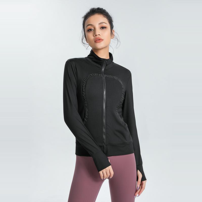 running collar wear high tight tops and for women and