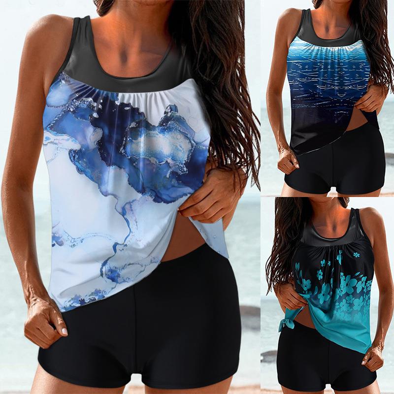 bikini skirt womens steel swimsuit sexy gathered short