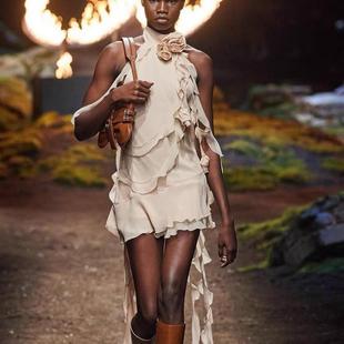 dress shoulder for women halter Ruffled Temperament off