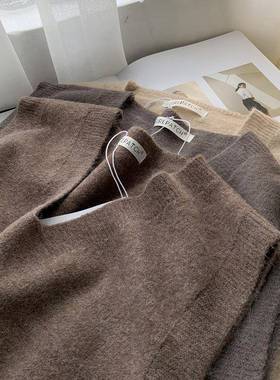 Single remaining solid color loose lazy versatile vest